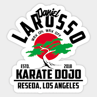 Daniel's karate dojo Sticker